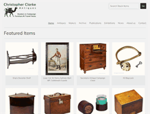 Tablet Screenshot of antiques-in-england.com